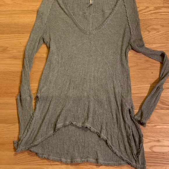 Free People grey tunic XS - Picture 2 of 8